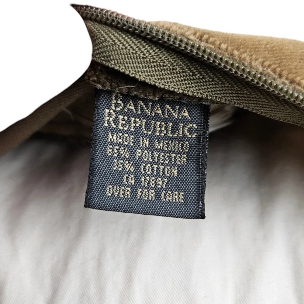 Banana Republic‎ Home Throw Accent Pillow Tan Brown Decorative 15